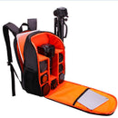 All in 1 Travel Camera Backpack w/Padded Shoulder Strap for Canon DSLR/SLR Mirrorless Camera Orange