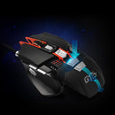 AJ-GTX Wired Gaming Mouse Programable Game Mice USB for Laptop Mechanical Black
