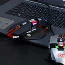AJ-GTX Wired Gaming Mouse Programable Game Mice USB for Laptop Mechanical Black