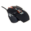 AJ-GTX Wired Gaming Mouse Programable Game Mice USB for Laptop Mechanical Black