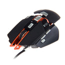 AJ-GTX Wired Gaming Mouse Programable Game Mice USB for Laptop Mechanical Black