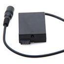 Black DR-E8 Dummy Battery With DC Powerr E8 For Canon EOS 550D 600D 700D DSLR