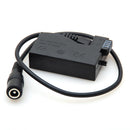 Black DR-E8 Dummy Battery With DC Powerr E8 For Canon EOS 550D 600D 700D DSLR