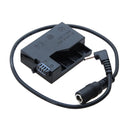 Black DR-E8 Dummy Battery With DC Powerr E8 For Canon EOS 550D 600D 700D DSLR