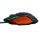Backlit Gaming Mouse 4000DPI 9Button Ergonomic Wired Programmable Mice Black