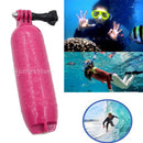 Waterproof Wrist Strap Hand Grip Floater &Screw &Lanyard for GoPro Purple