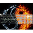 Ajazz AK33i Backlight USB Wired Mechanical Keyboard Ergonomic Gaming White