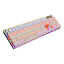 AJAZZ-AK52 USB Wired Mechanical Gaming Keyboard Ergonomic RGB104 Keys White