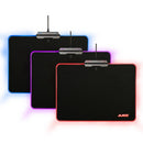 Gaming Hard Mouse Pad Colorful 9 Lighting Modes Touch Control For Games