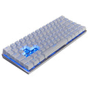 Backlit LED Wired Gaming Keyboard / Mechanical Feeling Keyboard USB Wired Illuminated Computer Keyboard for PC Games Office White