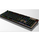 Ajazz 104 Keys LED Backlight Keyboard Wired USB Illuminated Ergonomic Gaming