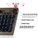 Ajazz 104 Keys LED Backlight Keyboard Wired USB Illuminated Ergonomic Gaming