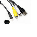 2 In 1 USB Data Cable Cord Lead PC Cables Wire Line For Nikon DSLR Camera