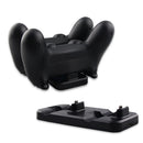 LED Dual USB Charger Dock Cradle Station Stand Base for Sony PS4 Controller