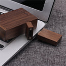 32GB Wooden Square USB2.0 Memory Stick Flash Drive U Disk w/Wooden Box for Laptop