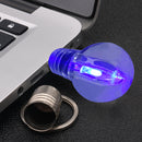 USB2.0 Blue LED Light Bulb Model Memory Flash Stick Pen Drive U Disk 32GB