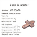 Diamond Metal Cross Type USB2.0 Flash Pen Drive Pen Drive Memory for Computer 4GB