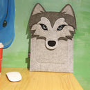 Dog Shape Laptop Felt Sleeve Case Bag Computer Bag For Macbook Pro Air 13