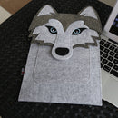 Dog Shape Laptop Felt Sleeve Case Bag Computer Bag For Macbook Pro Air 13