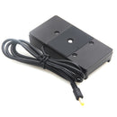 NP-F970 Dummy Battery Adapter DC Coupler W/1/4'' Hot Shoe Mount For Panasonic Digital Camera