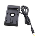 NP-F970 Dummy Battery Adapter DC Coupler W/1/4'' Hot Shoe Mount For Panasonic Digital Camera