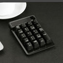 Wireless Number Keyboard 19 Keys Numeric Keypad With USB Receiver For Laptop