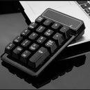 Wireless Number Keyboard 19 Keys Numeric Keypad With USB Receiver For Laptop