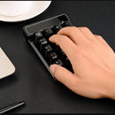 Wireless Number Keyboard 19 Keys Numeric Keypad With USB Receiver For Laptop