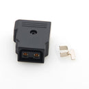 Pack of 5 Female D-Tap Plug Connector for DSLR Rig Power Cable V-mount Anton Battery Black