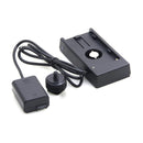 Battery Adapter Mount Plate Power Supply NP-F970 To NP-FW50 For Sony A5100
