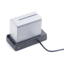 Battery Adapter Mount Plate Power Supply NP-F970 To NP-FW50 For Sony A5100