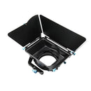 DSLR Rig Matte Box 15mm Rail Rod Supporter M2+Aluminium Flags + Filter Trays