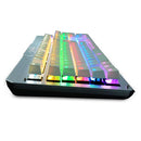 Mechanical Keyboard LED Light Wired Gaming Anti-ghosting for PC & Mac Game White
