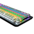 Mechanical Keyboard LED Light Wired Gaming Anti-ghosting for PC & Mac Game White