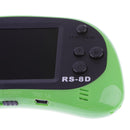 RS-8D 2.5'' TFT Built in 260 Classic Game Handheld Video Game Console Player Dark Blue for Kids Children