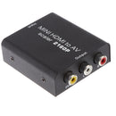 1080P 4K HDMI to AV 3RCA CVBS Composite Video Audio Converter Adapter Scaler Support PAL/NTSC w/ USB Power Cable