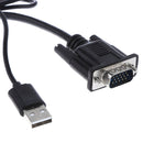 VGA to HDMI Scaler Converter with USB Audio Cable for TV DVD Laptop Monitor