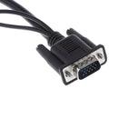 VGA to HDMI Converter 1080P Converter HD Audio AV Converter HDTV Video Cable VGA to HDMI Adapter for TV PC