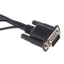 VGA to HDMI Converter 1080P Converter HD Audio AV Converter HDTV Video Cable VGA to HDMI Adapter for TV PC