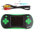 RS-16 2.5 inch LCD Compact Classic Game Machine Handheld Video Game Player with 260 Retro Games + Screwdriver Tool Green