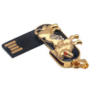 Smart Metal Leo Model USB 2.0 Memory Stick Flash Drive Pen U Disk Storage 8GB