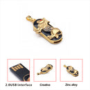 Smart Metal Leo Model USB 2.0 Memory Stick Flash Drive Pen U Disk Storage 8GB