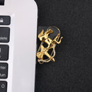 16GB Crystal Zodiac Model Swivel USB2.0 Flash Drive Memory Stick U-Disk