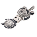 Mini USB2.0 Thumb Drive Flash Memory Stick for Data Storage Panda Shape 32GB
