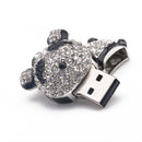Mini USB2.0 Thumb Drive Flash Memory Stick for Data Storage Panda Shape 32GB