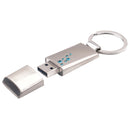 USB Flash Drive Pendrive Silver Buckle Memory Sticks for Laptop 4 GB