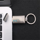 USB Flash Drive Pendrive Silver Buckle Memory Sticks for Laptop 4 GB