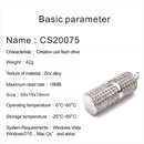 USB Glitter Rhinestone Flash Drive Disk Pen Drive Memory Memory Stick 4GB
