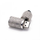 USB Glitter Rhinestone Flash Drive Disk Pen Drive Memory Memory Stick 4GB