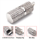 USB Glitter Rhinestone Flash Drive Disk Pen Drive Memory Memory Stick 8GB